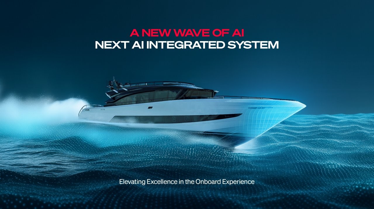 Next Yacht Group presents “Next AI-Integrated System”: the first local-first AI assistant designed for luxury yachts
