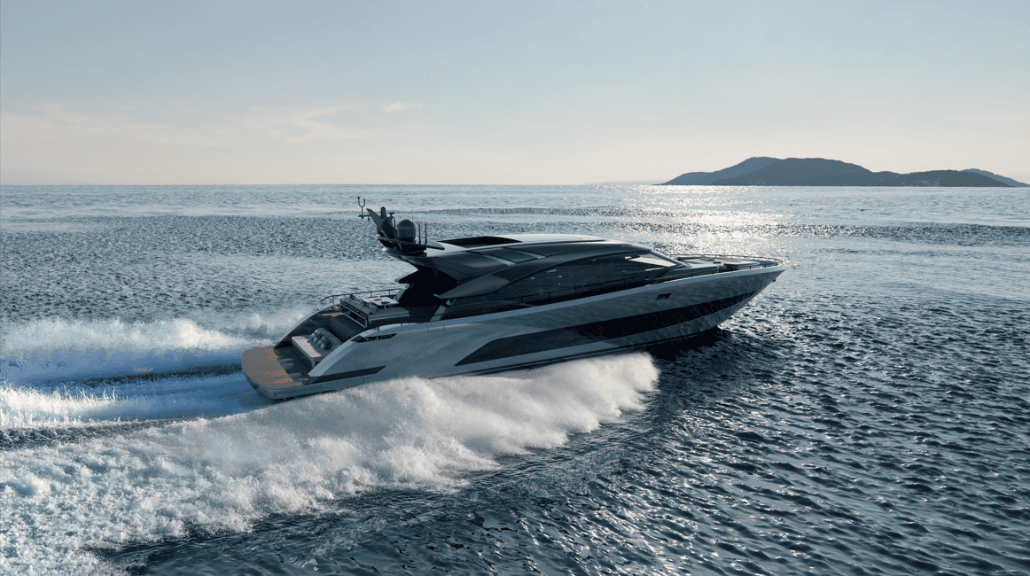 AB Yachts: launched the first unit of the AB 95S, the sporty spirit pushing performance up to 53 knots